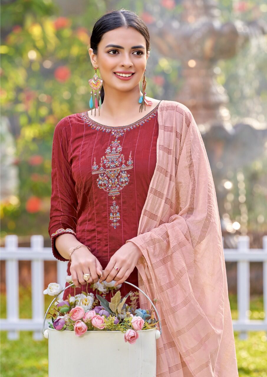 Riya 3 By Koodee Readymade Salwar Suits Catalog